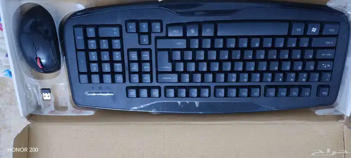 كيبورد   ماوس وايرليس جديد 0