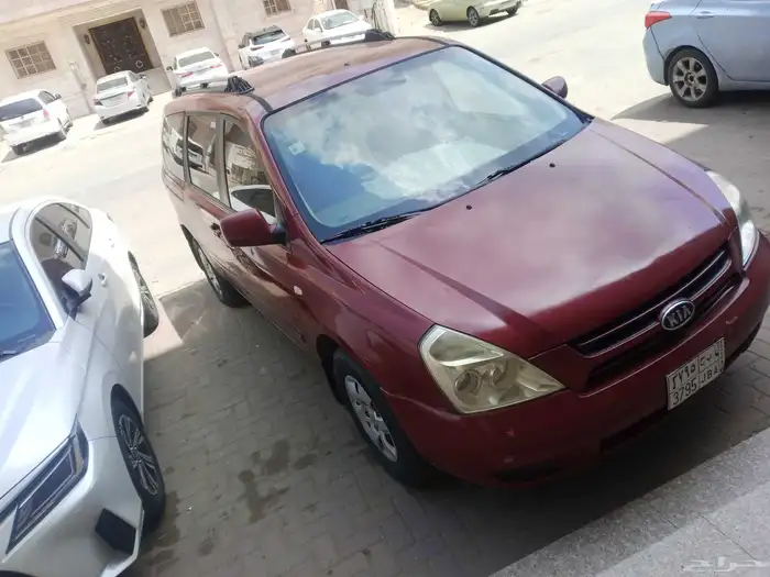 سياره كياء كرنفال موديل 2007 مجدد مفحوص كل شي على الشرط 1
