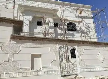 ديكورات خارجيه لياسه ملونه بديل الحجر وكسر رخام 5
