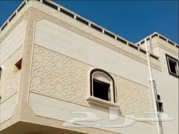 ديكورات خارجيه لياسه ملونه بديل الحجر وكسر رخام 6