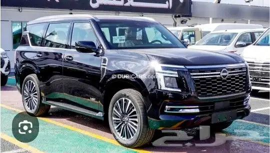 جنوط نيسان باترول بلاتنيوم مودل 2025 مقاس 22 اصلي وكاله 15
