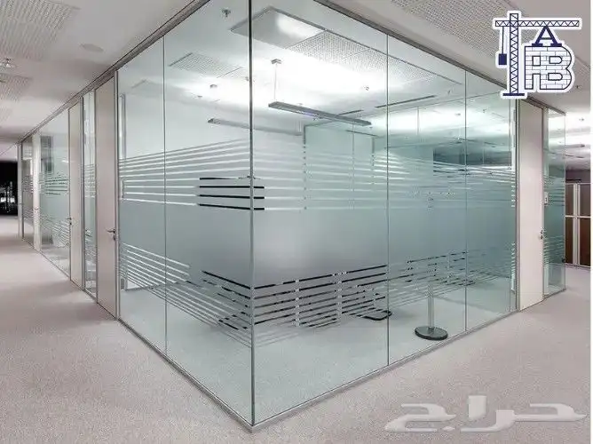 واجهات زجاج سكريت مكاتب 3