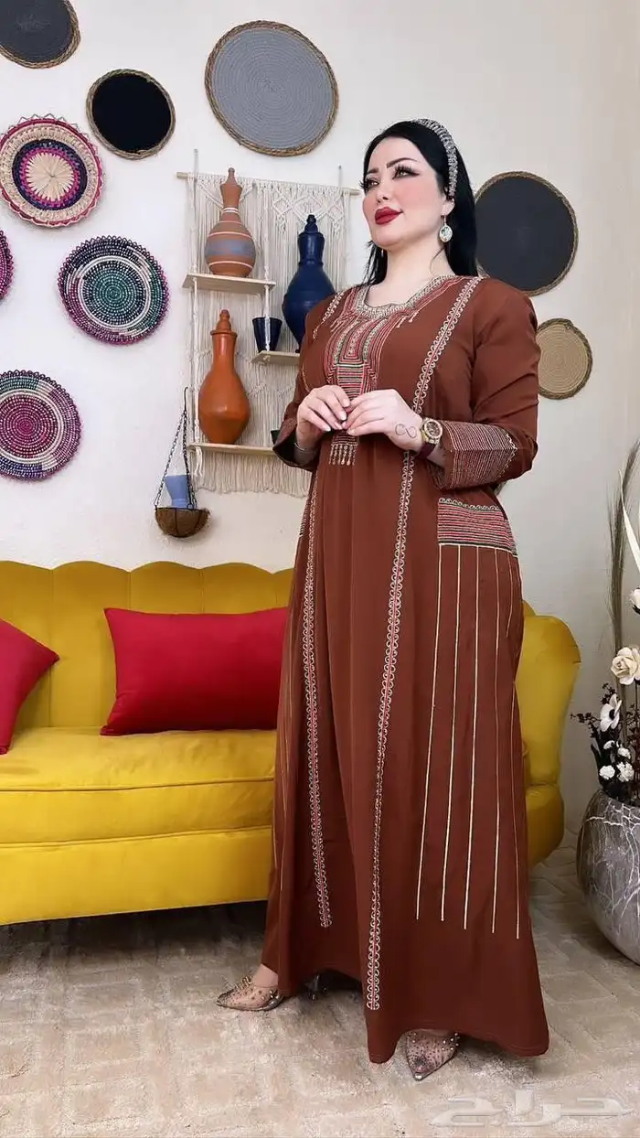 جلابيات عسيري وقفطان مغربي 38