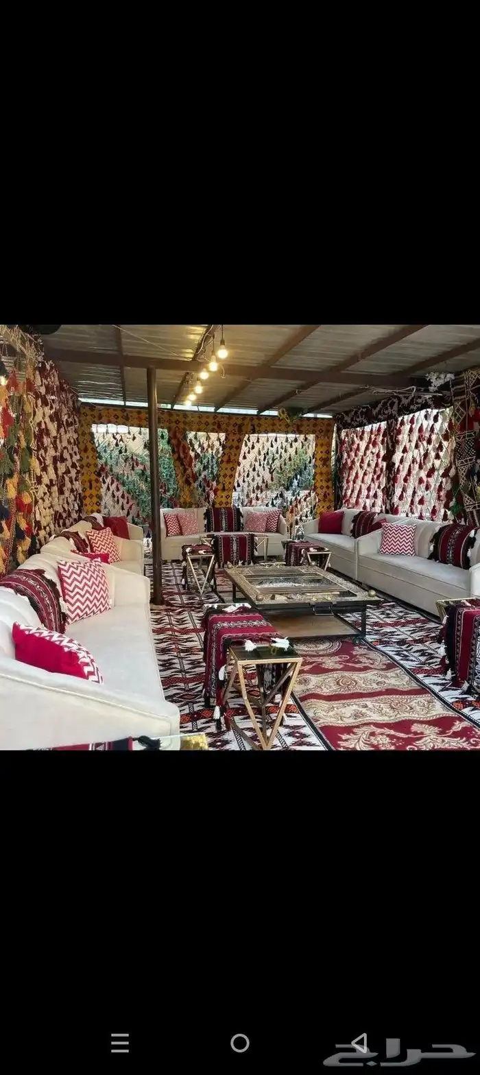 تاجير كراسي طاولات خيم 8