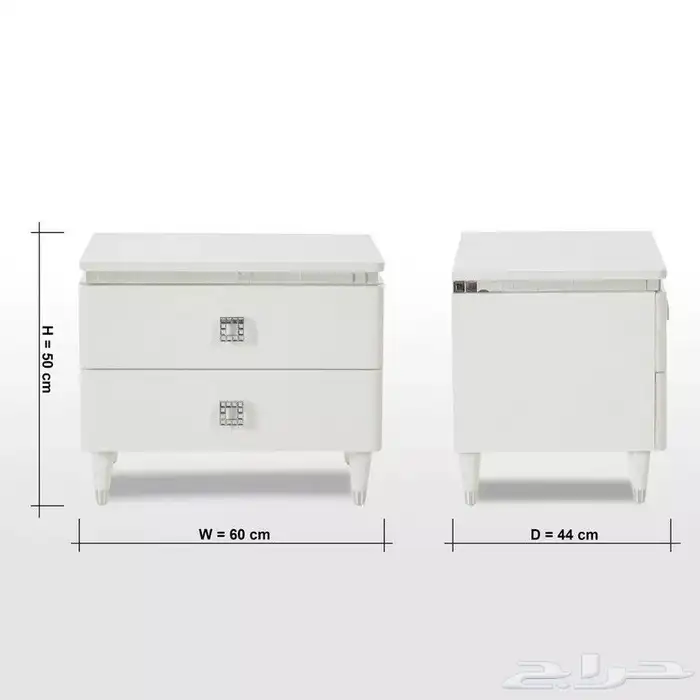 طقم غرفة نوم مترين في مترين مع الدولاب جديد من هوم سنتر 14