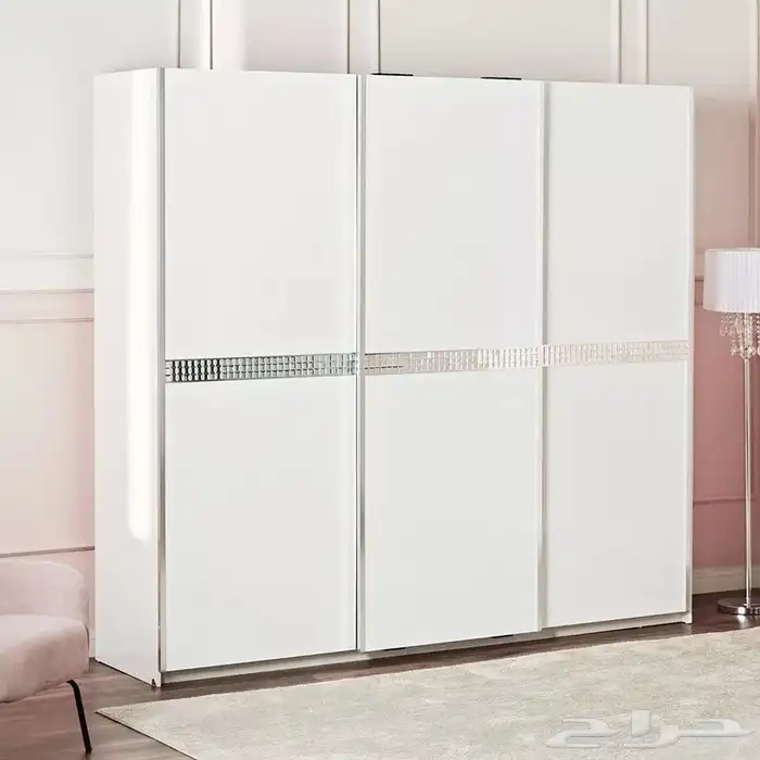 طقم غرفة نوم مترين في مترين مع الدولاب جديد من هوم سنتر 24