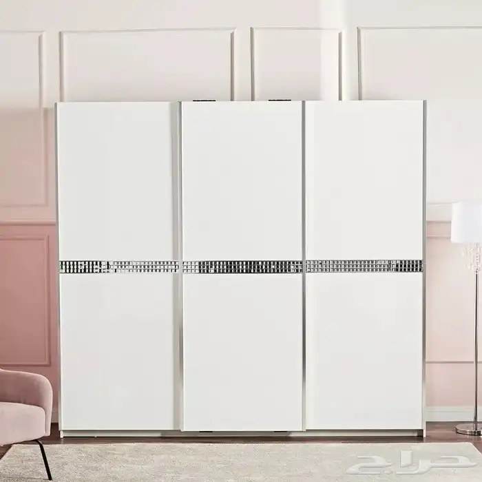 طقم غرفة نوم مترين في مترين مع الدولاب جديد من هوم سنتر 25