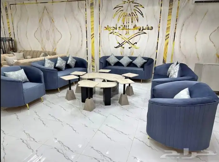 كنب جديد جاهز وبسعر المصنع شامل التوصيل 9