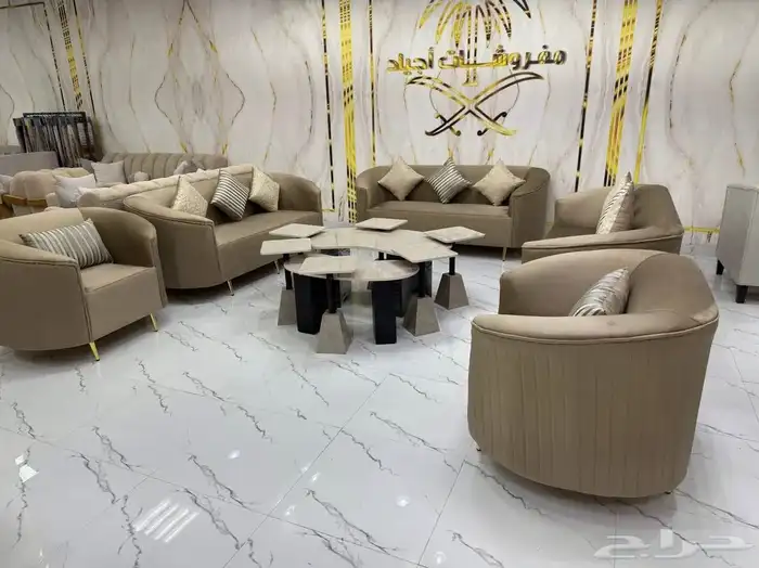كنب جديد جاهز وبسعر المصنع شامل التوصيل 8