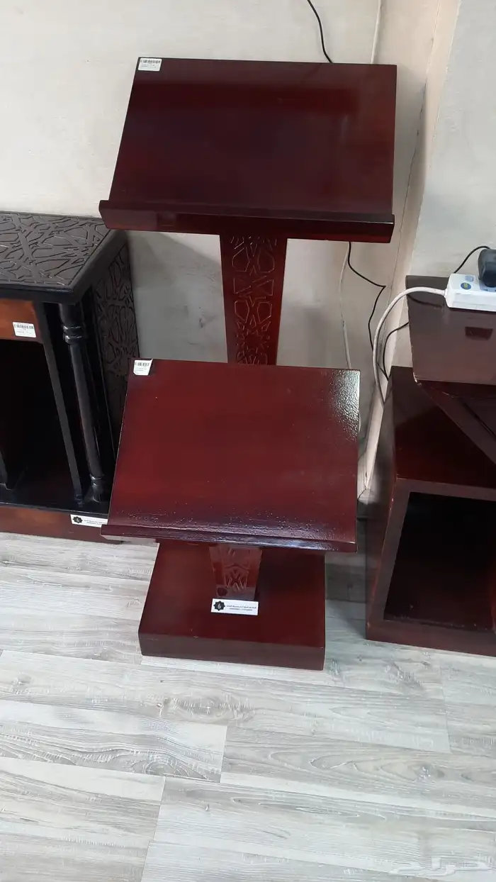استاند مصحف كبير وصغير خشب 9