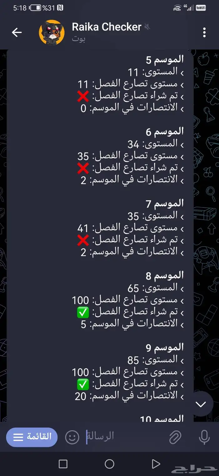 حساب فورت قديم نادر 8