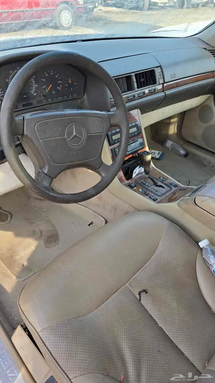 تشليح مرسيدس S500 موديل 1995 3