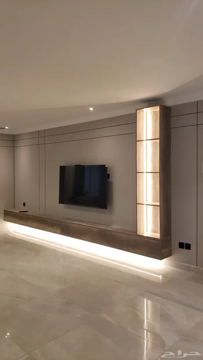 شيبورد مدخل مع مرايه مع رف مع دولاب عبايات من اعمالي 2