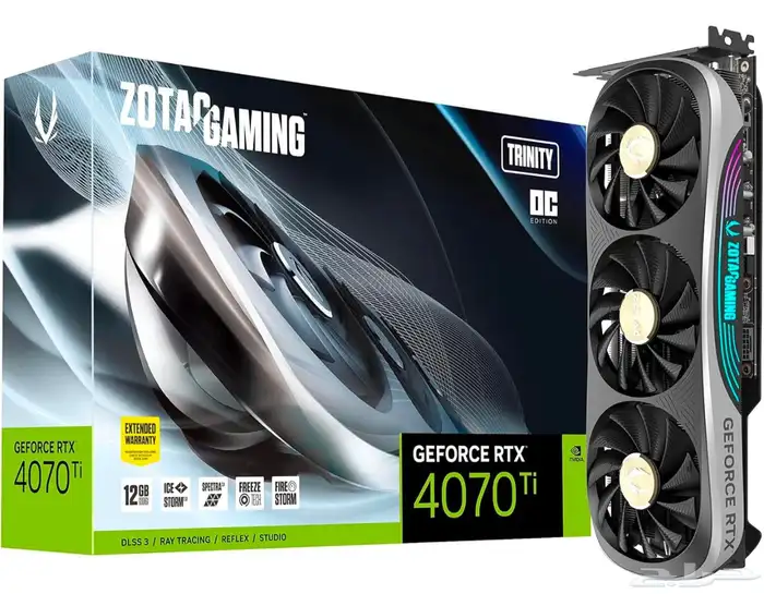 كرت 4070ti ZOTAC 1