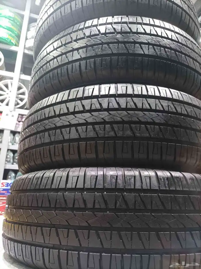 طقم كفرات 265 65 18 شبه جديده 0