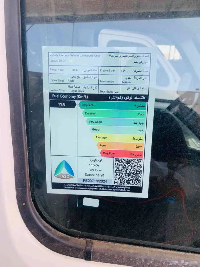 سوزوكي ايكو فان موديل 2025 8