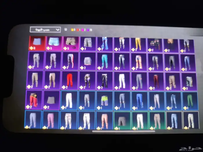 حساب ببجي لفل 74 لفل المجموع 48 8