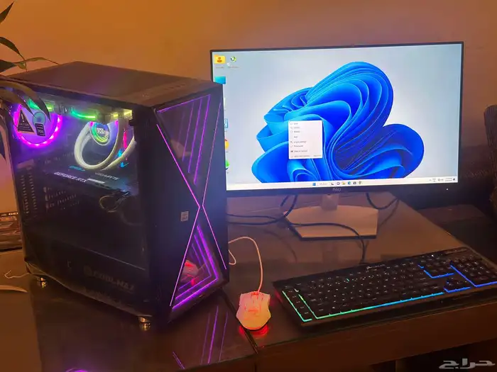 كمبيوتر PC ألعاب وتصاميم بمواصفات عالية 27