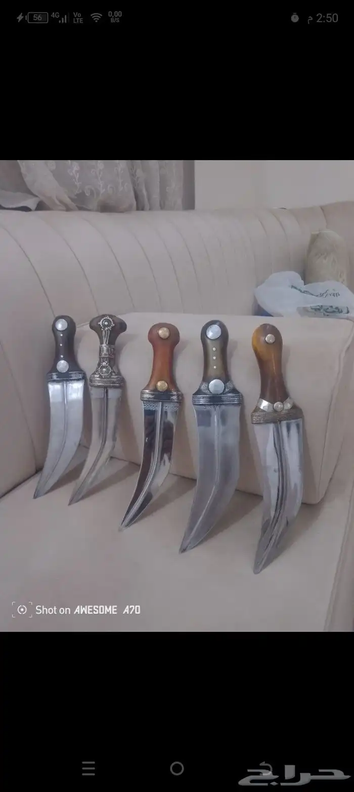 جنابي للبيع سلال حضرمي وروس بهيص 4