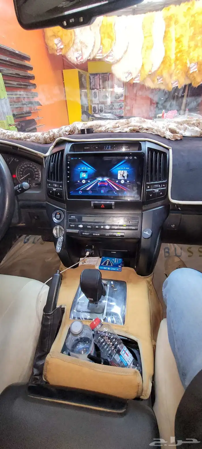 شاشه جيب لاندكروزر2013 اندرويد كاربلاي 2