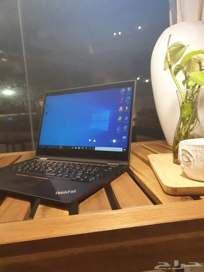 لابتوب لينوفو لمس قابل للطيء360درجة معالجCi5 رام 16 هارد512 6