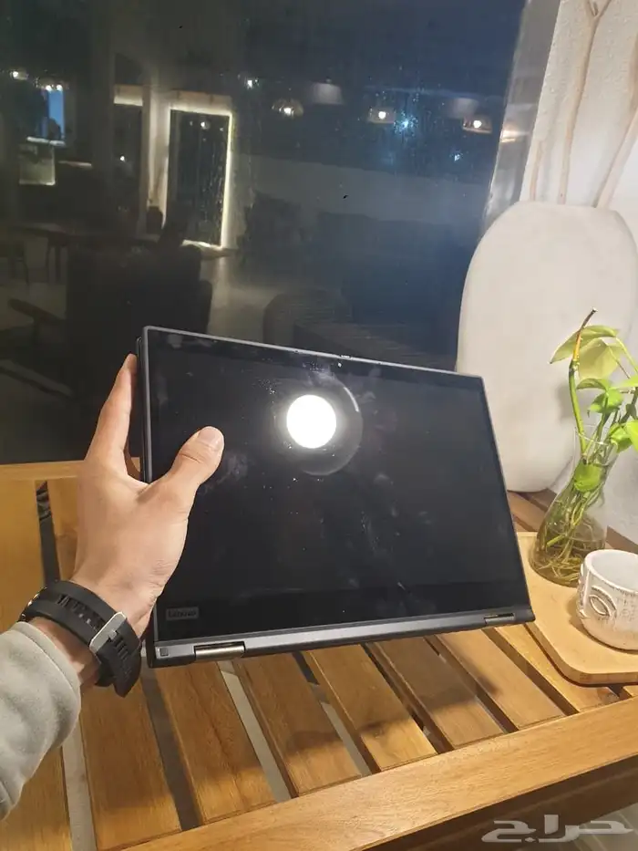 لابتوب لينوفو لمس قابل للطيء360درجة معالجCi5 رام 16 هارد512 14