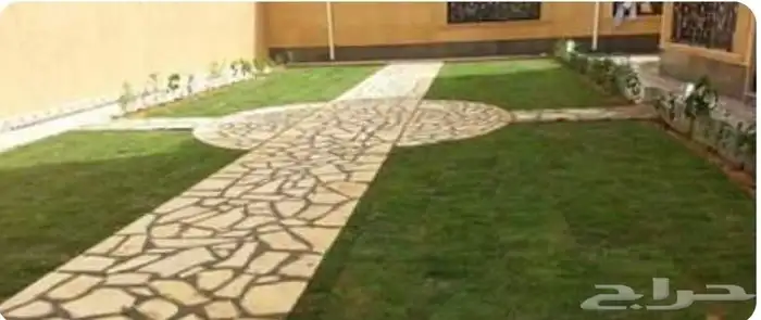 تركيب و بيع عشب طبيعي وزراعته للحدائق والملاعب 0