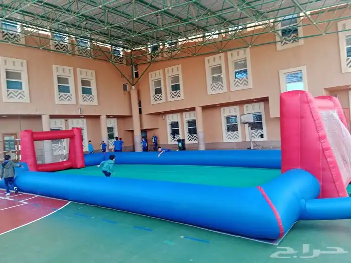 إيجار ملعب صابوني زحليق نطيطات جده 0