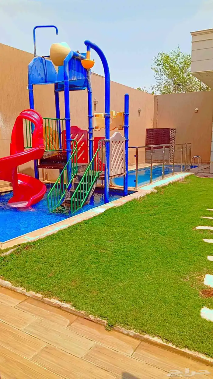 شاليهات للايجار اليومي شاليهات امهار حي الرمال الرياض فخمه 2