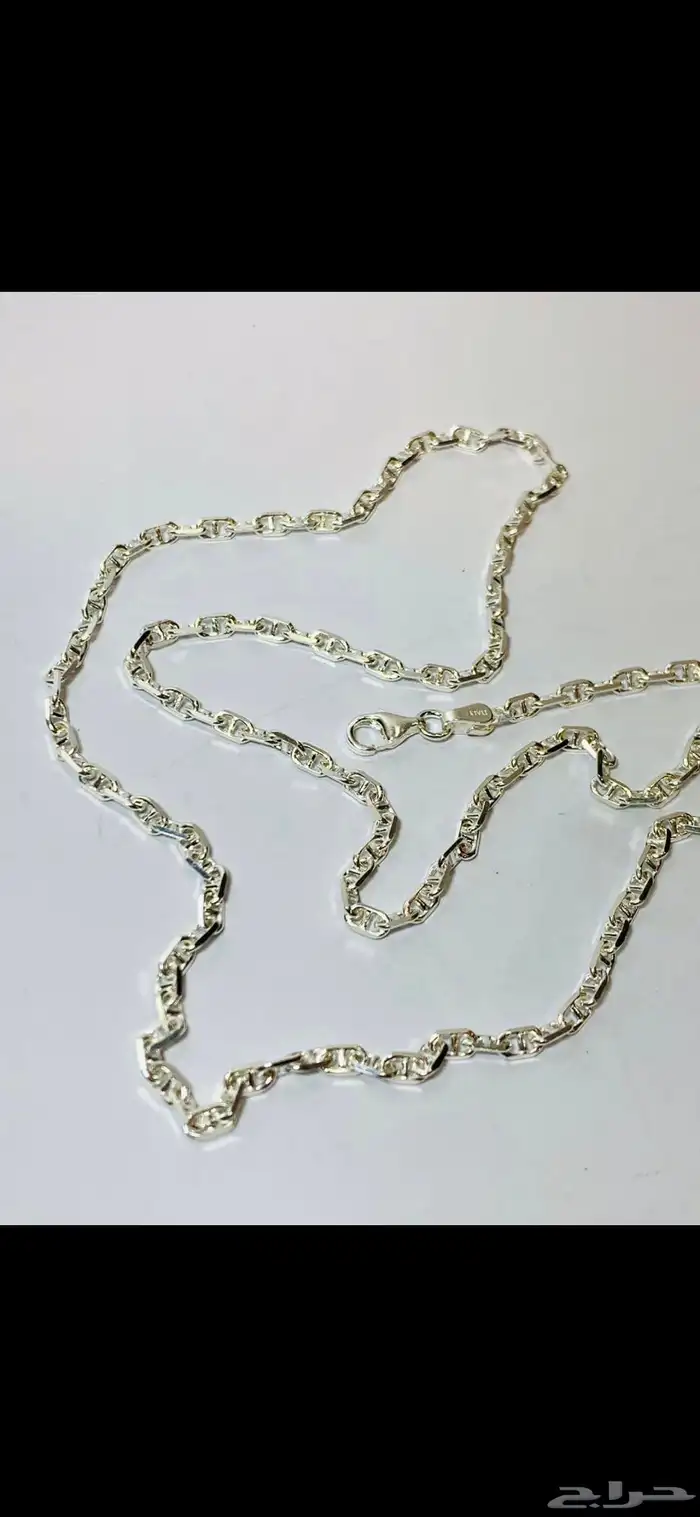 سلسال فضة اصلي إيطالي جديد 1