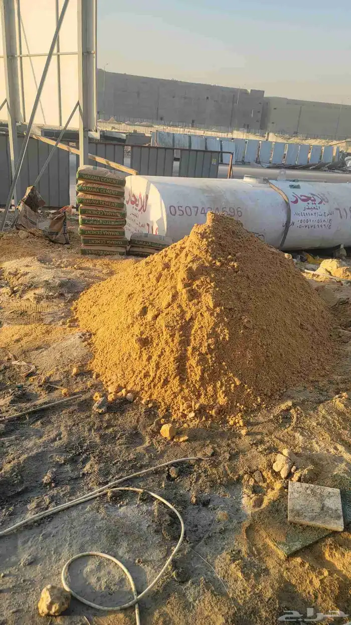 توريد جميع مواد بناء بندوره انترلوك بلاط اسمنت رمل بلك 3