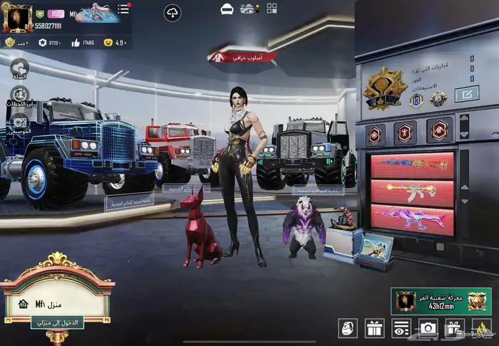 للبيع حساب ببجي اسطوري 32