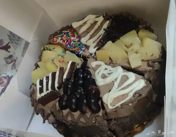 كيك وحلا أشكال مختلفه كميه محدوده يوميا بنصف السعر 0