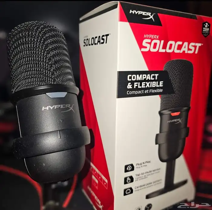 للبيع ميكروفون HyperX SoloCast 0