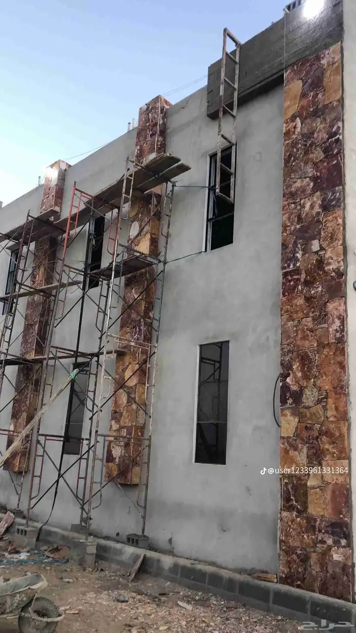 تلبيس ورص حجر وتكحيل حجر 1