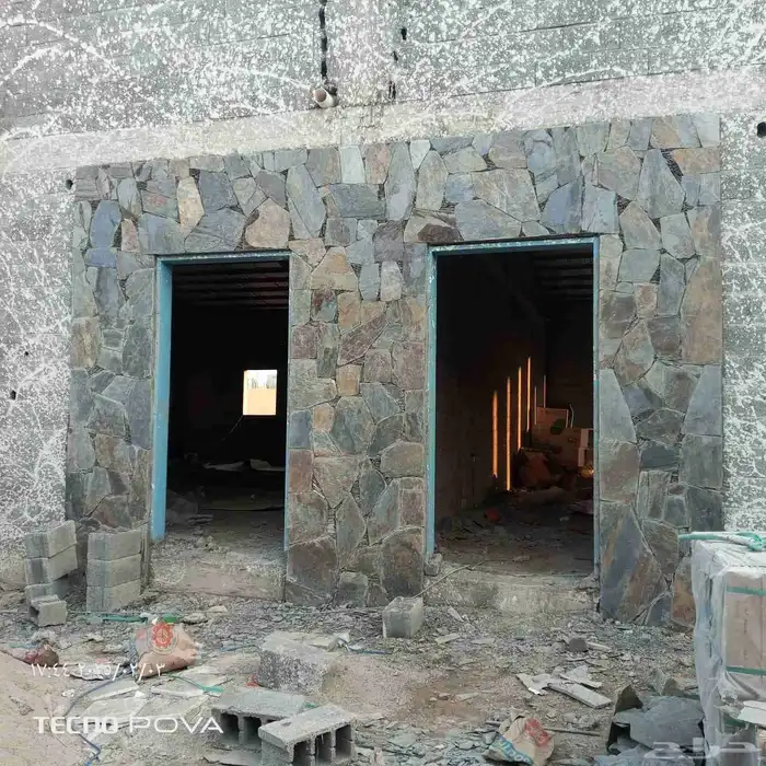 تلبيس ورص حجر وتكحيل حجر 0