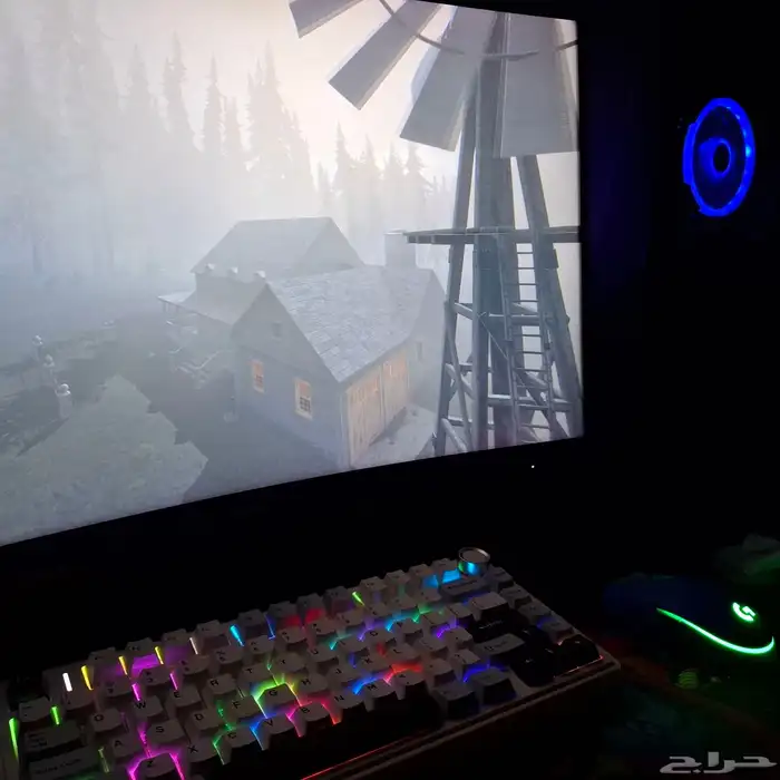 بي سي قيمنق مع شاشة 2k وملحقات اخرى 0