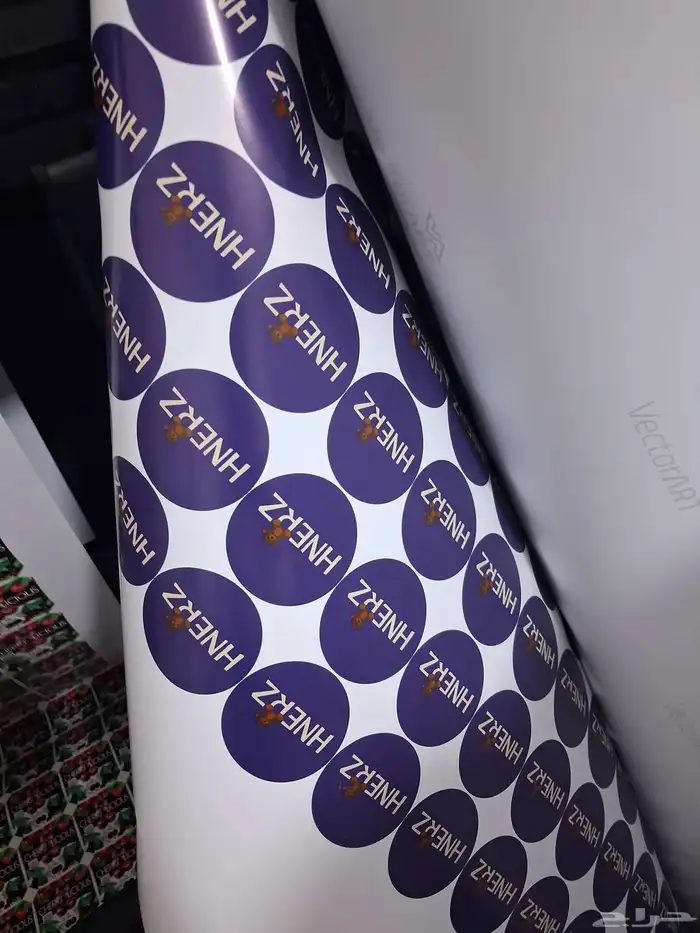 مطبعة ستكر ملصقات أكواب ورقية ورق زبدة بوكسات حلا علب كوكيز 0