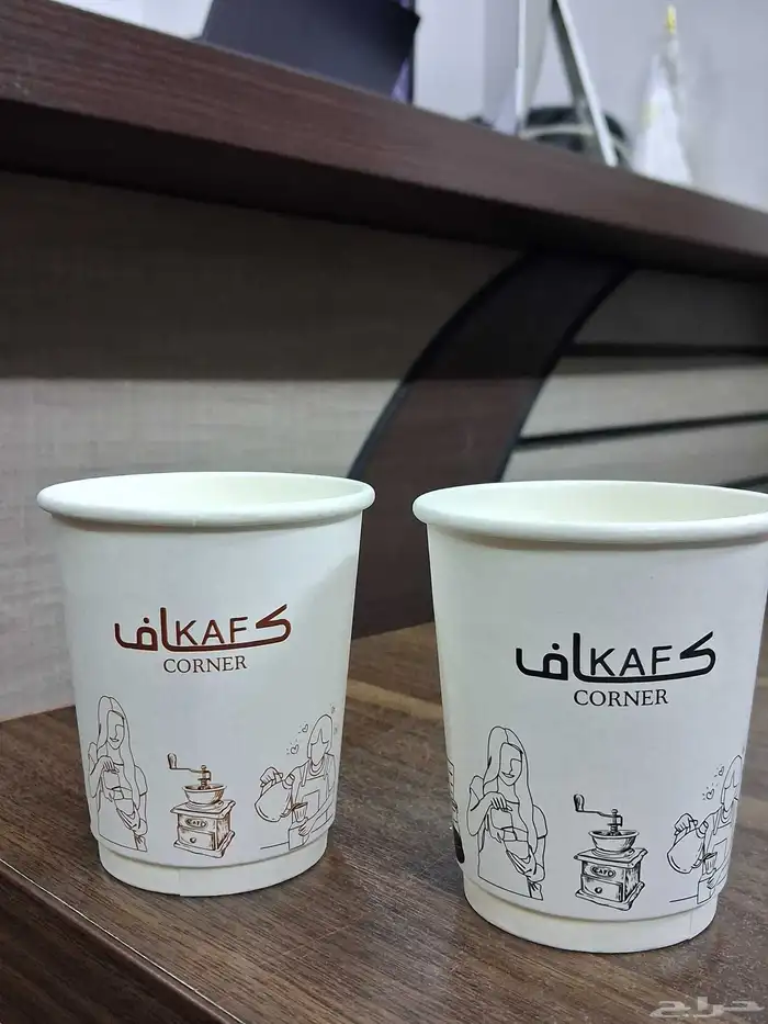 مطبعة ستكر ملصقات أكواب ورقية ورق زبدة بوكسات حلا علب كوكيز 3