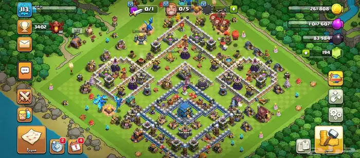 قريه كلاش اوف كلانس 0