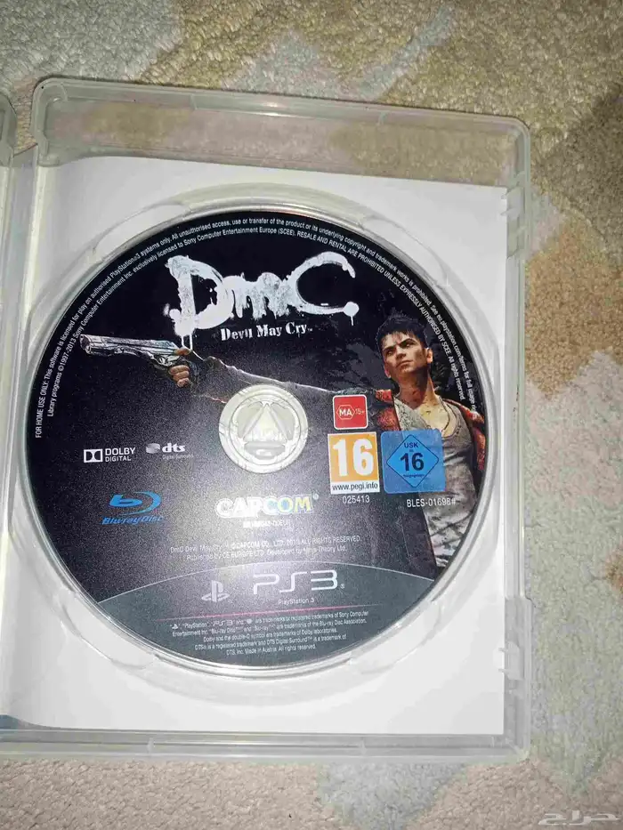 شريط DMC DEVEN MAY CRY PS3 1