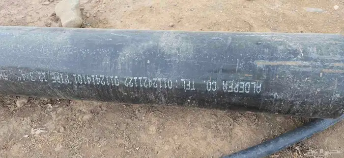 ماصورة ابار ارتواز حديد مجلفن 12 بوصه طول 4م 0