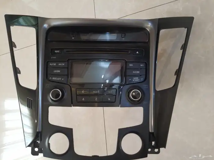مسجل مع الديكور والساعه هونداي سوناتا 2914 3