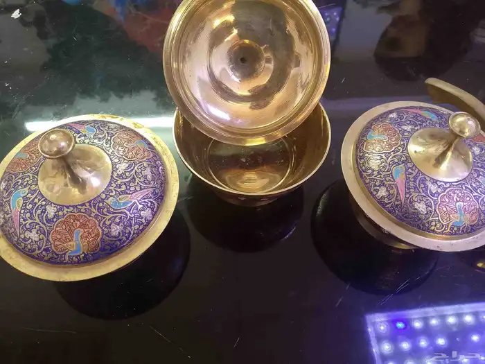 البيع صباب عدد 150سعرهم مبخره 75ريال وصحون 500ريال 6