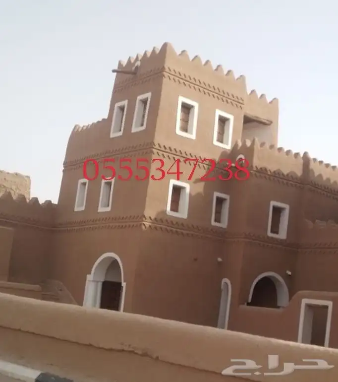التراث القديم ترميم بنبان من الاساس نشتغل في انحا المملكه 4