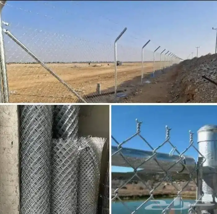 تركيب شبوك مزارع واراضي وكسارات 2