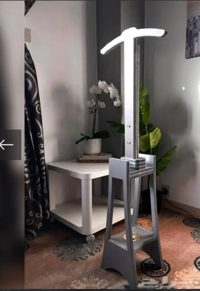 مبخره ثياب طويله لون رصاصي 0