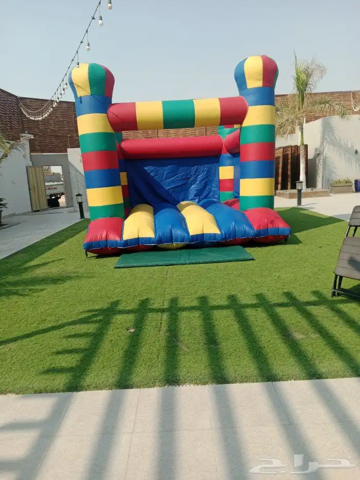 إيجار ملعب صابوني زحليق نطيطات جده 3