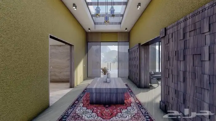 تصميم استراحات كلاسيك 3d 5
