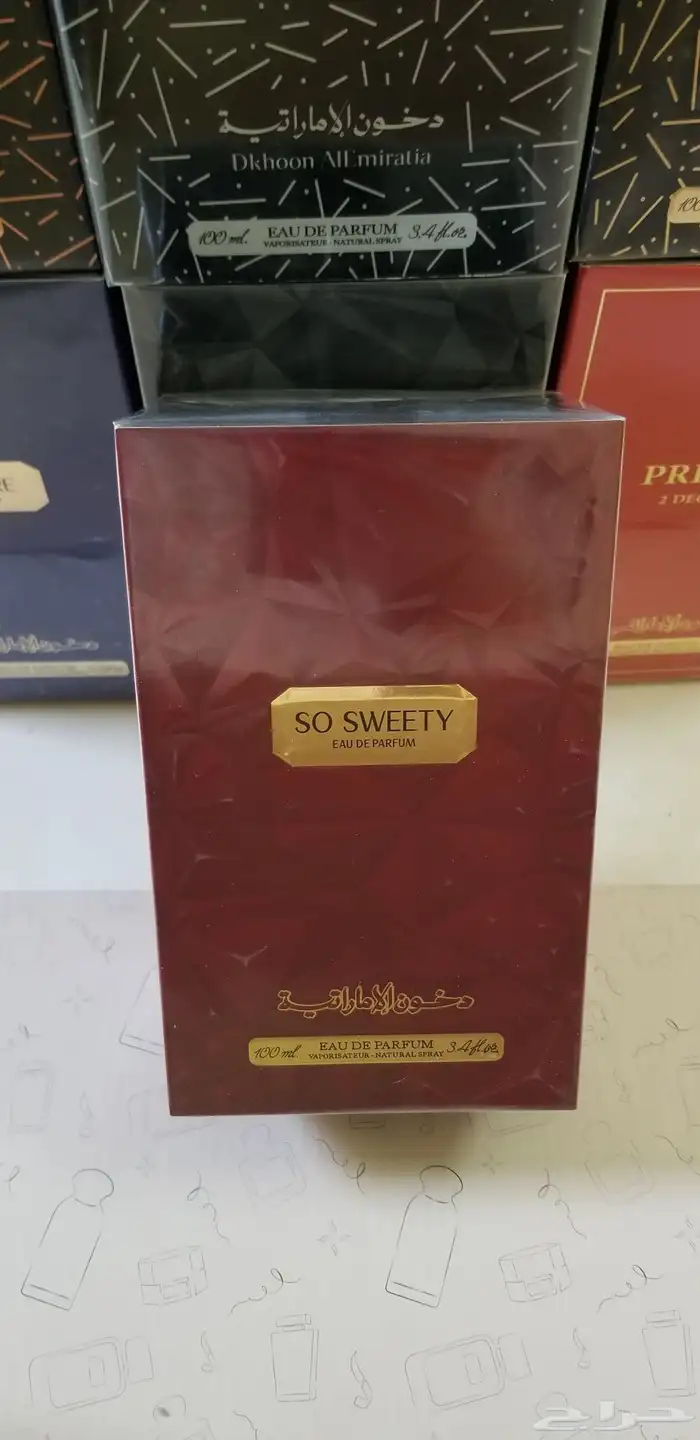 متوفر عطر سو سويتي 100mlمن ارقئ عطور دخون الاماراتيه 0